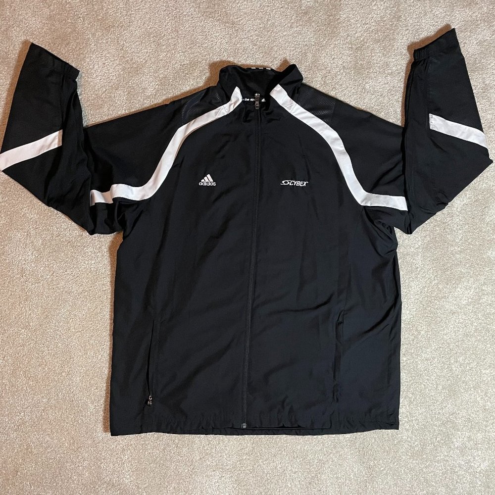 Adidas Cybex track suit jacket (Black X-Large) pre-owned